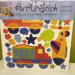 Art•U•Stick Wall Decor New Trucks and Planes stickers